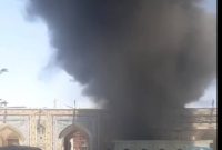 آتشسوزی در حرم مطهر رضوی مهار شد آتشسوزی در حرم مطهر رضوی مهار شد