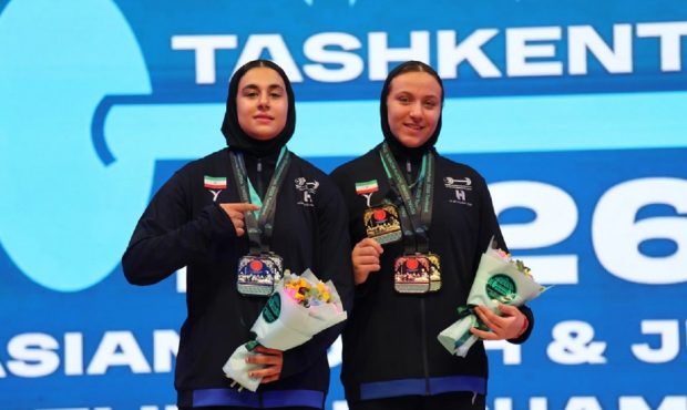 نایب قهرمانی دختران وزنه‌بردار ایرانی در آسیا برای نخستین بار در تاریخ
